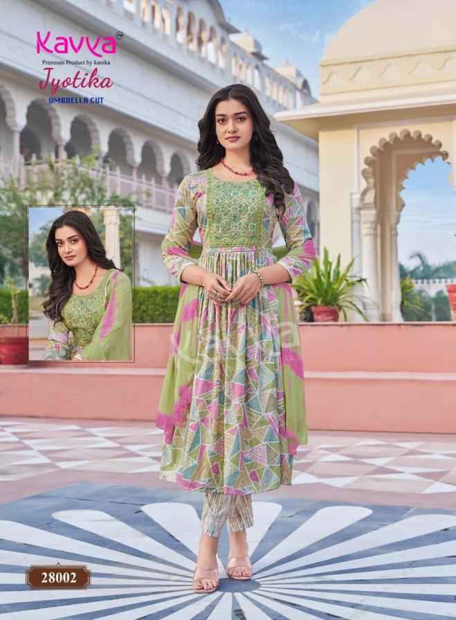 Kavya Jyotika Vol 28 Capsule Kurti Combo Set Wholesale Rate ( 10 Pcs Catalog )