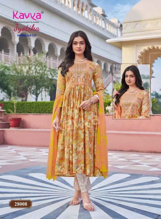 Kavya Jyotika Vol 28 Capsule Kurti Combo Set Wholesale Rate ( 10 Pcs Catalog )