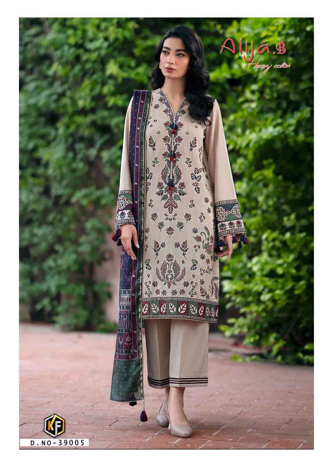 Keval Fab Alija B Vol 39 Cotton Dress Material Pakistani suits wholesale in surat ( 6 pcs Catalogue )