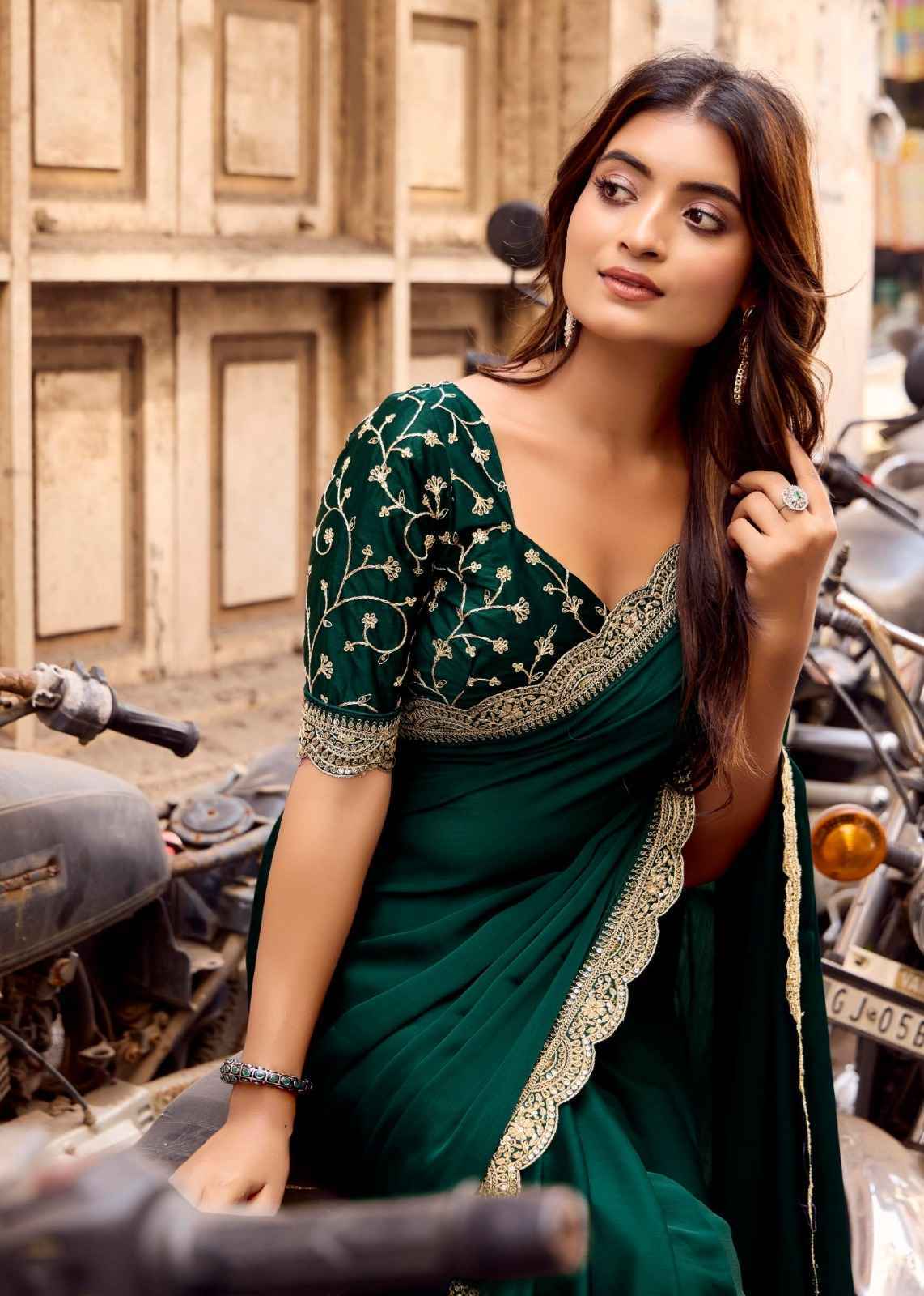 LT Fabrics Mangolia Vol 15 Malai Silk Saree Wholesale Rate ( 6 Pcs Catalog )