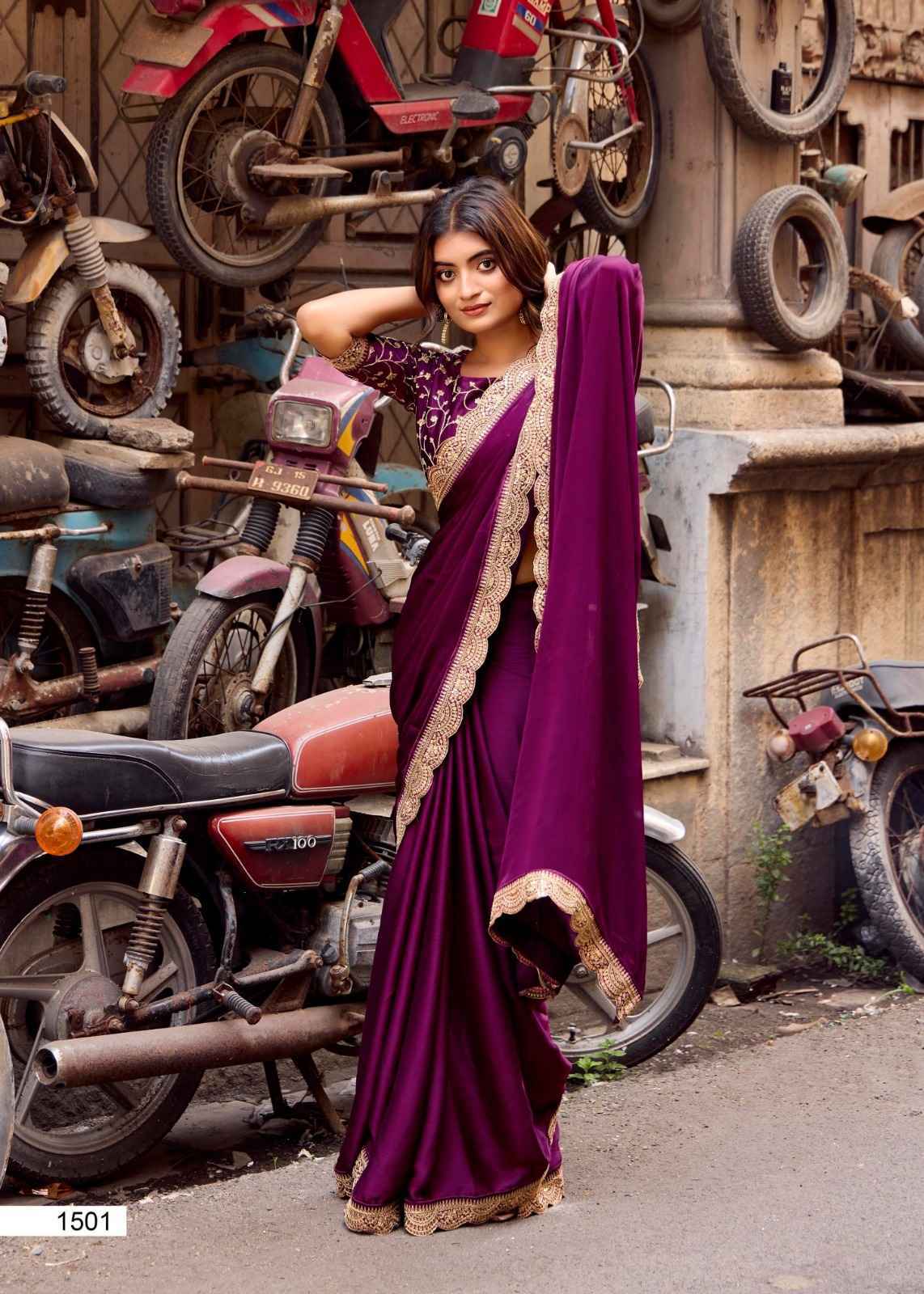 LT Fabrics Mangolia Vol 15 Malai Silk Saree Wholesale Rate ( 6 Pcs Catalog )