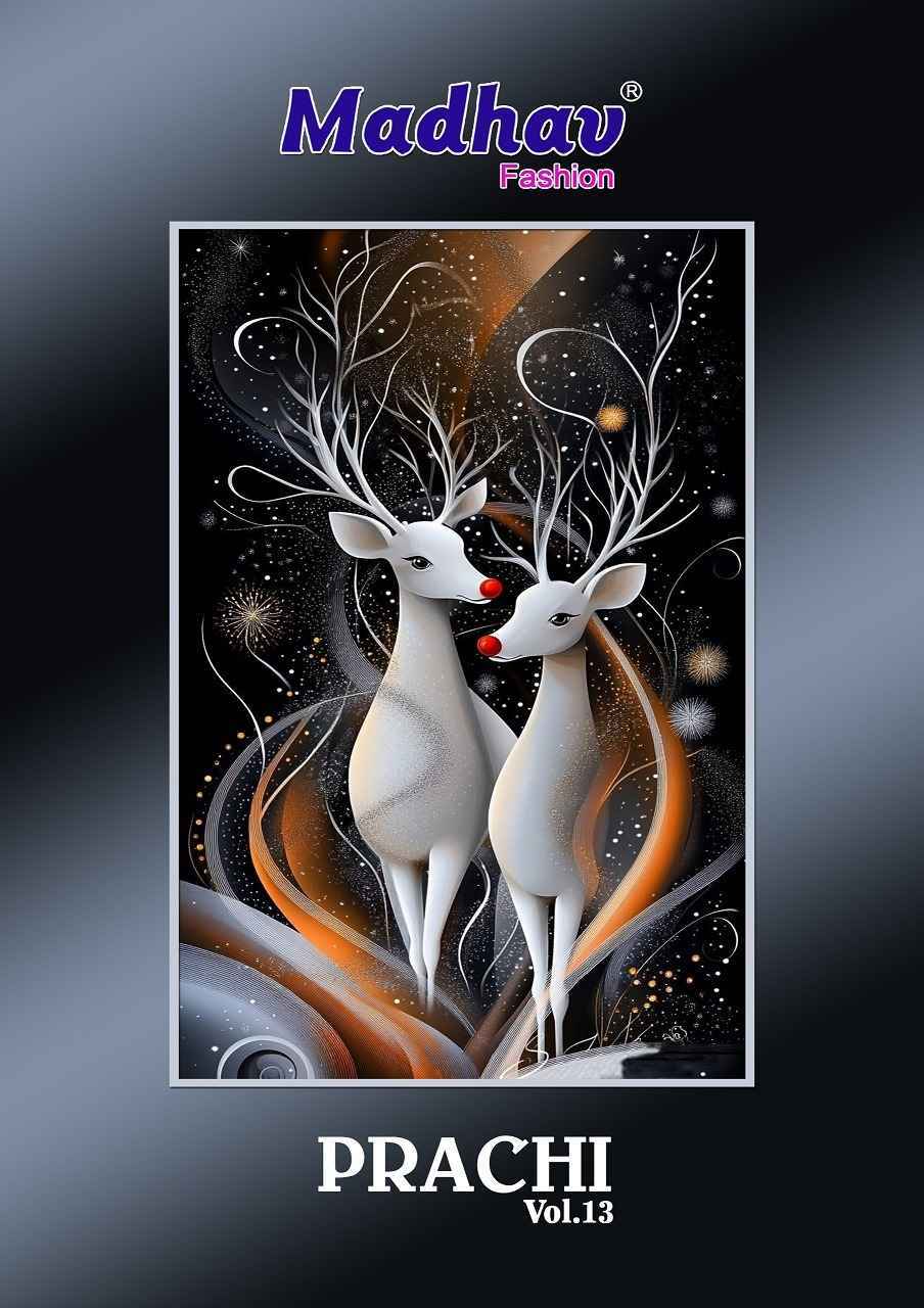 Madhav Fashion Prachi Vol-13 Cotton Dress Material Wholesale Price ( 10 pcs Catalogue )