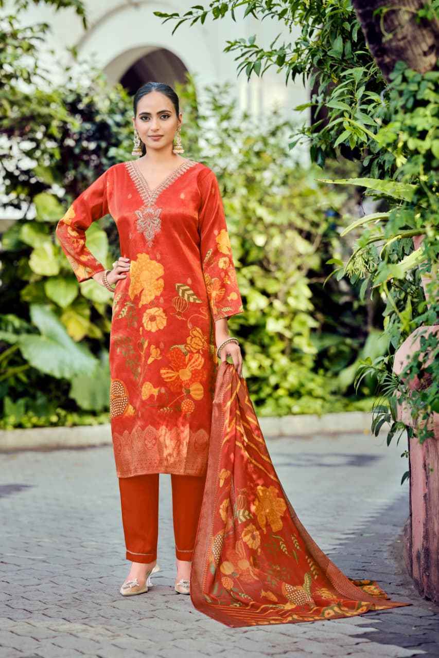 Ossm Golabo Simmer Silk Kurti Combo Set Wholesale Rate ( 6 Pcs Catalog )