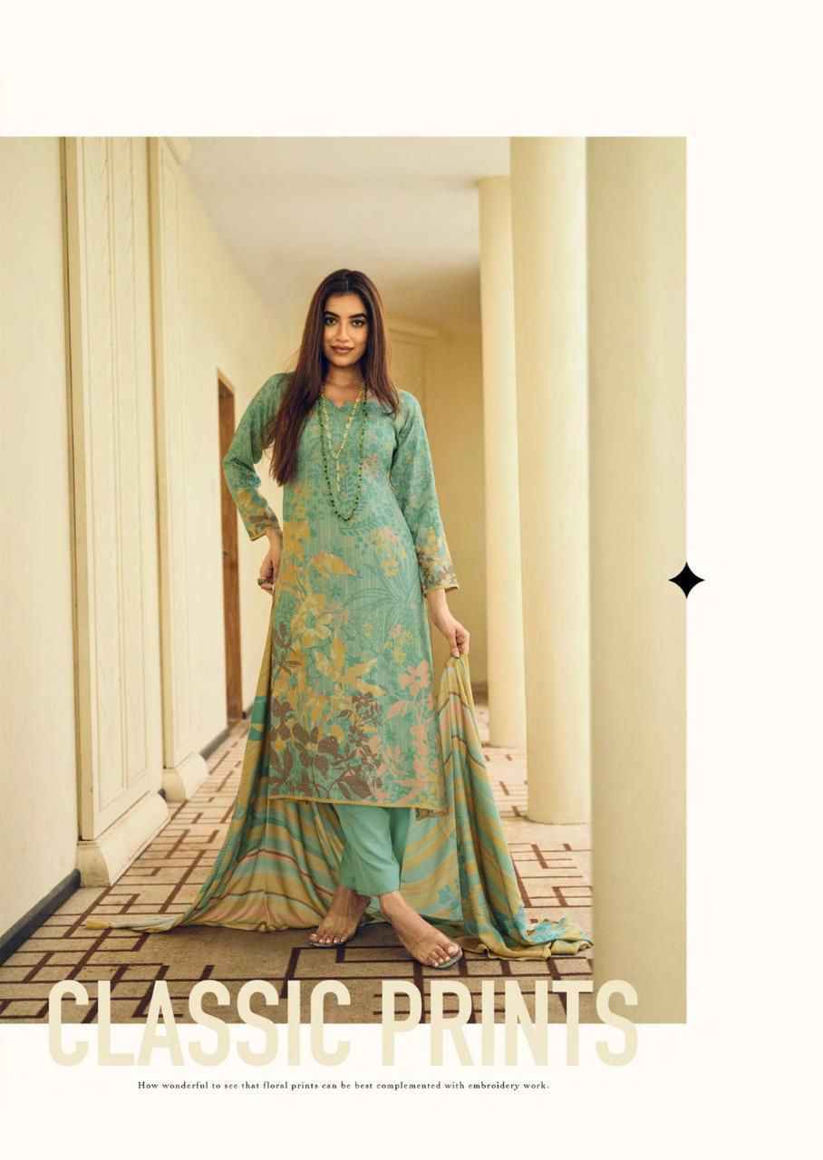 PRM Trendz Gulfem Viscouse Pashmina Salwar Kameez Wholesale Rate ( 6 Pcs Catalog )