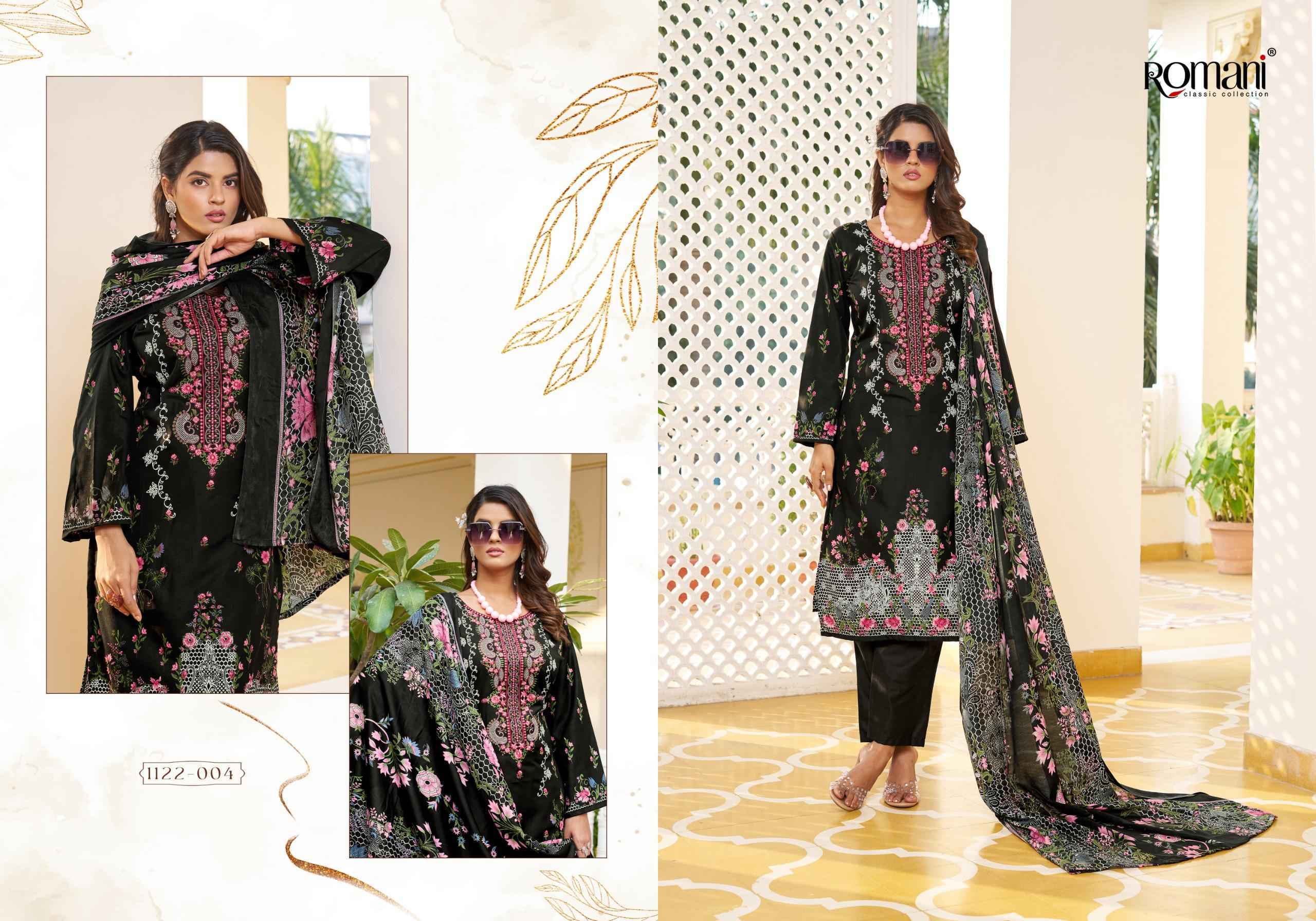 Romani Aarzu Vol 24 Cotton Salwar Kameez Wholesale Rate ( 8 Pcs Catalog )