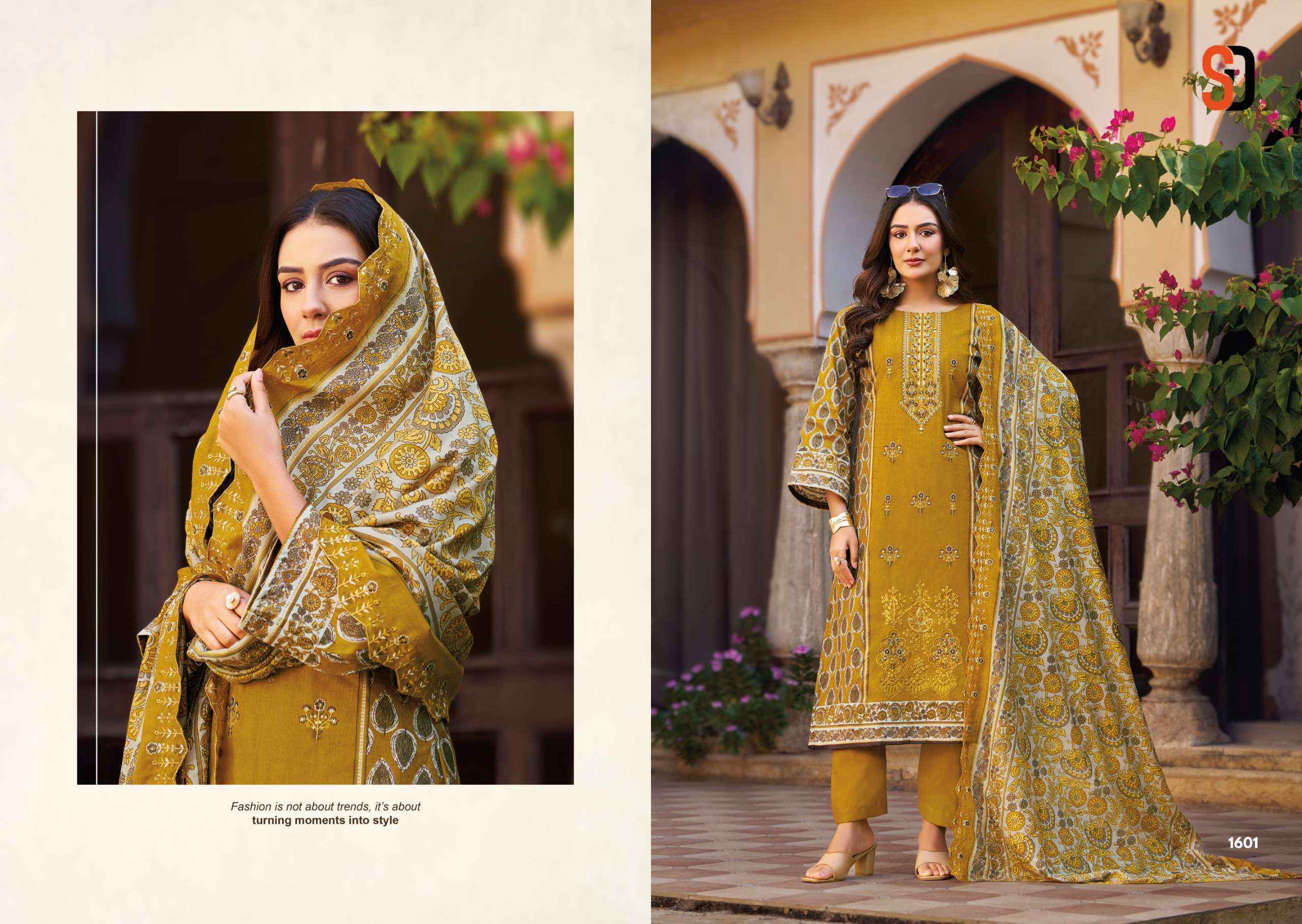 Shraddha Designer Bin Saeed Vol 16 Cotton Dress Material Surat Textile Bazaar ( 8 pcs Cataloge )