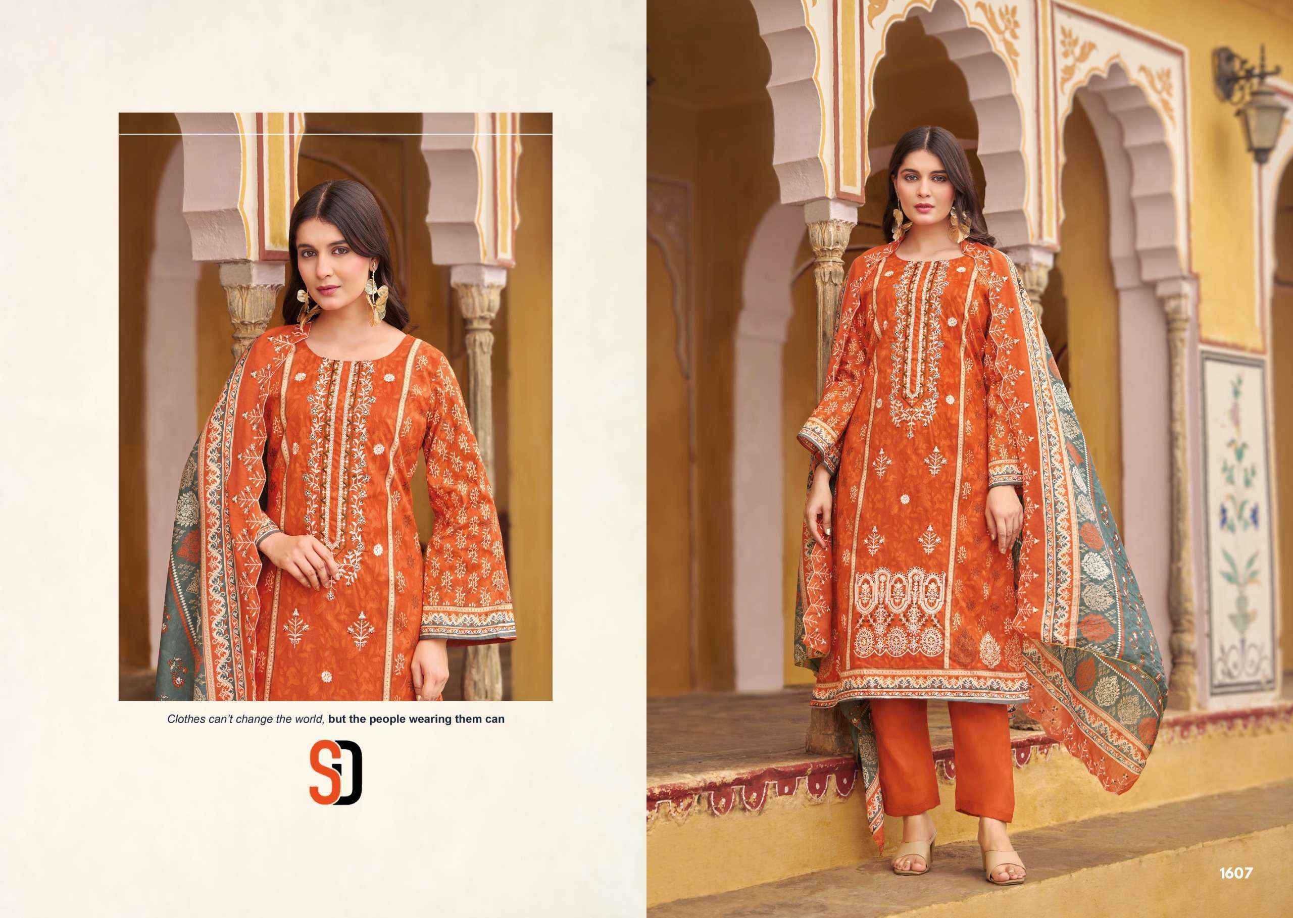 Shraddha Designer Bin Saeed Vol 16 Cotton Dress Material Surat Textile Bazaar ( 8 pcs Cataloge )