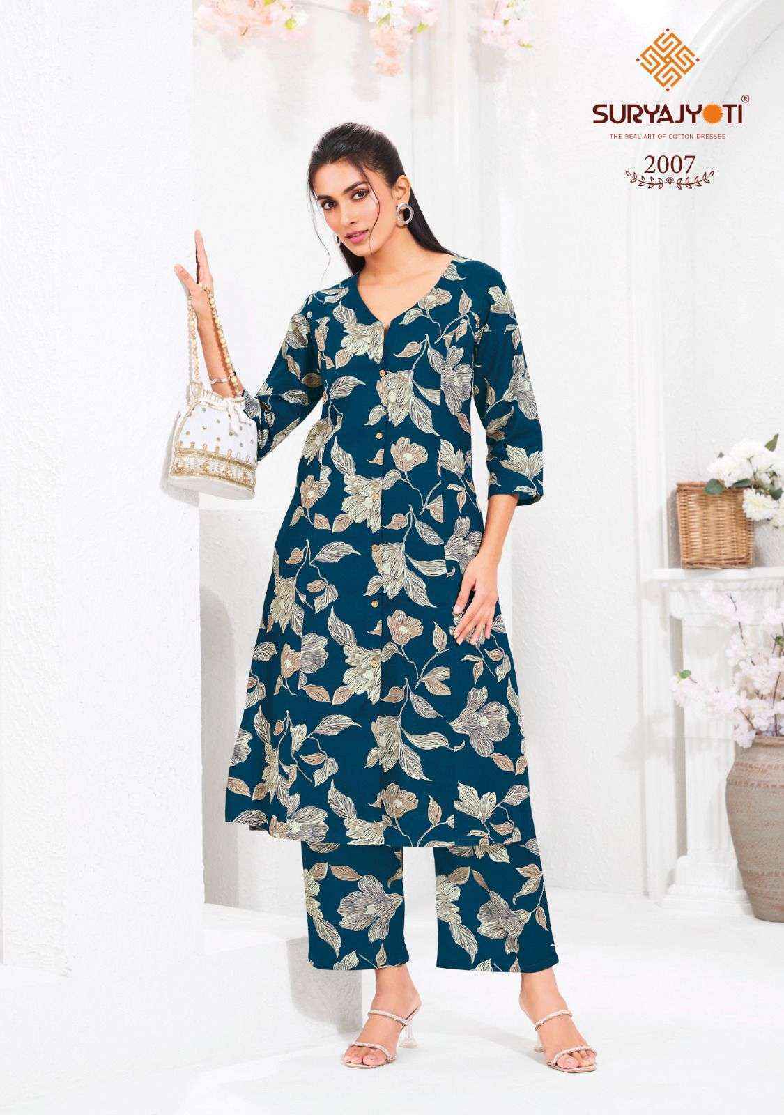Suryajyoti Prapti Vol 2 Cotton Co Ord Set Wholesale Dealer In Surat ( 10 pcs Catalogue )