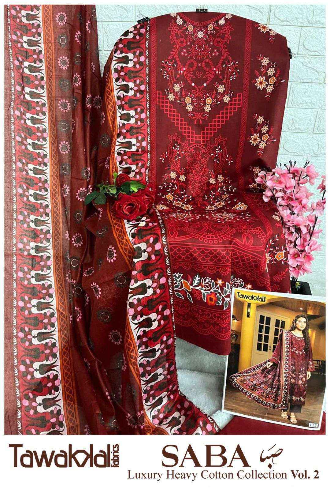 Tawakkal Saba Vol 2 Cotton Buy Dress Material Online | Unstitched Salwar Kameez ( 10 Pcs Catalogue )