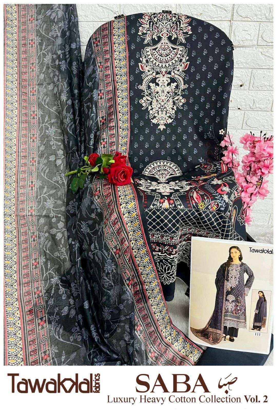 Tawakkal Saba Vol 2 Cotton Buy Dress Material Online | Unstitched Salwar Kameez ( 10 Pcs Catalogue )