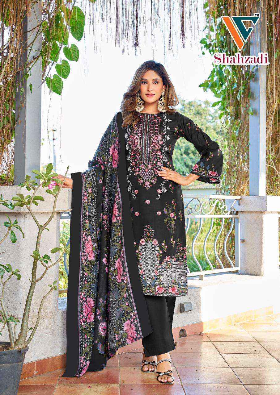 Vandana Fashion Shahzadi Vol 7 Unstitch Cotton Salwar Suit ( 8 Pcs Catalog )