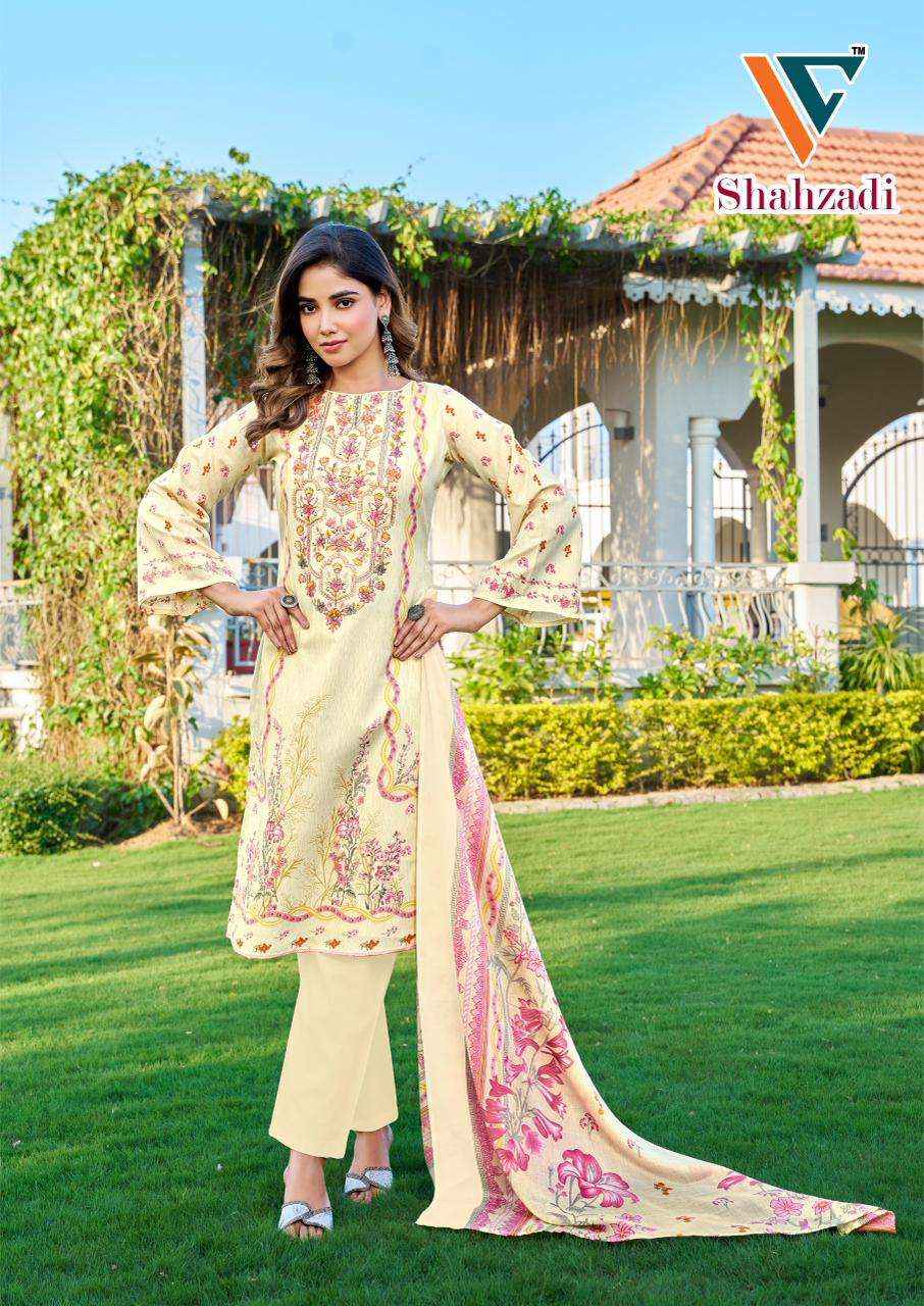 Vandana Fashion Shahzadi Vol 7 Unstitch Cotton Salwar Suit ( 8 Pcs Catalog )