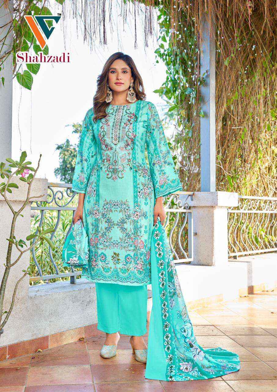 Vandana Fashion Shahzadi Vol 7 Unstitch Cotton Salwar Suit ( 8 Pcs Catalog )