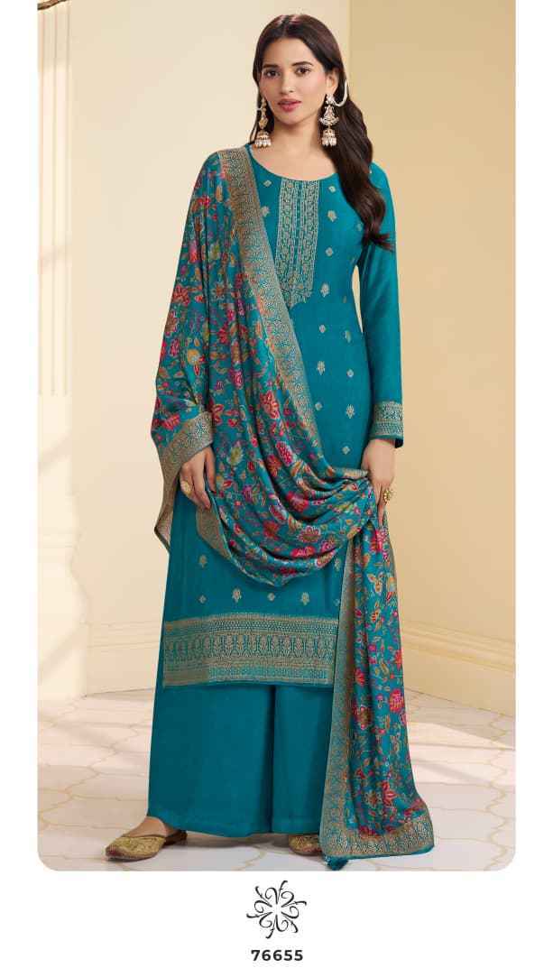 Vinay Fashion Kervin Ananta Vol 3 Pashmina Jacquard Salwar Kameez Wholesale Rate ( 6 Pcs Catalog )