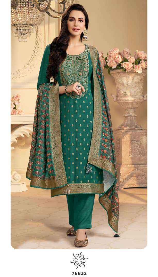 Vinay Fashion Kervin Ananta Vol 7 Exclusive Pashmina Jacquard Salwar Suit Wholesale Rate ( 6 Pcs Catalog )