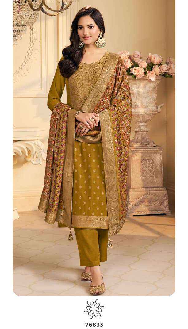 Vinay Fashion Kervin Ananta Vol 7 Exclusive Pashmina Jacquard Salwar Suit Wholesale Rate ( 6 Pcs Catalog )