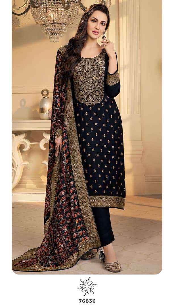 Vinay Fashion Kervin Ananta Vol 7 Exclusive Pashmina Jacquard Salwar Suit Wholesale Rate ( 6 Pcs Catalog )