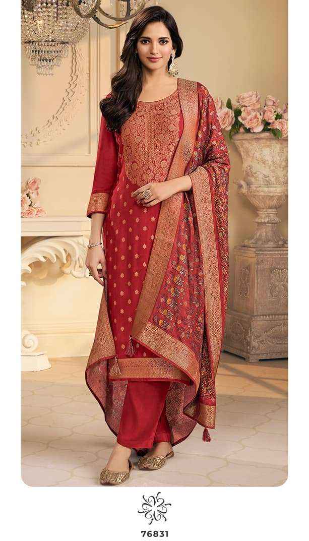 Vinay Fashion Kervin Ananta Vol 7 Exclusive Pashmina Jacquard Salwar Suit Wholesale Rate ( 6 Pcs Catalog )