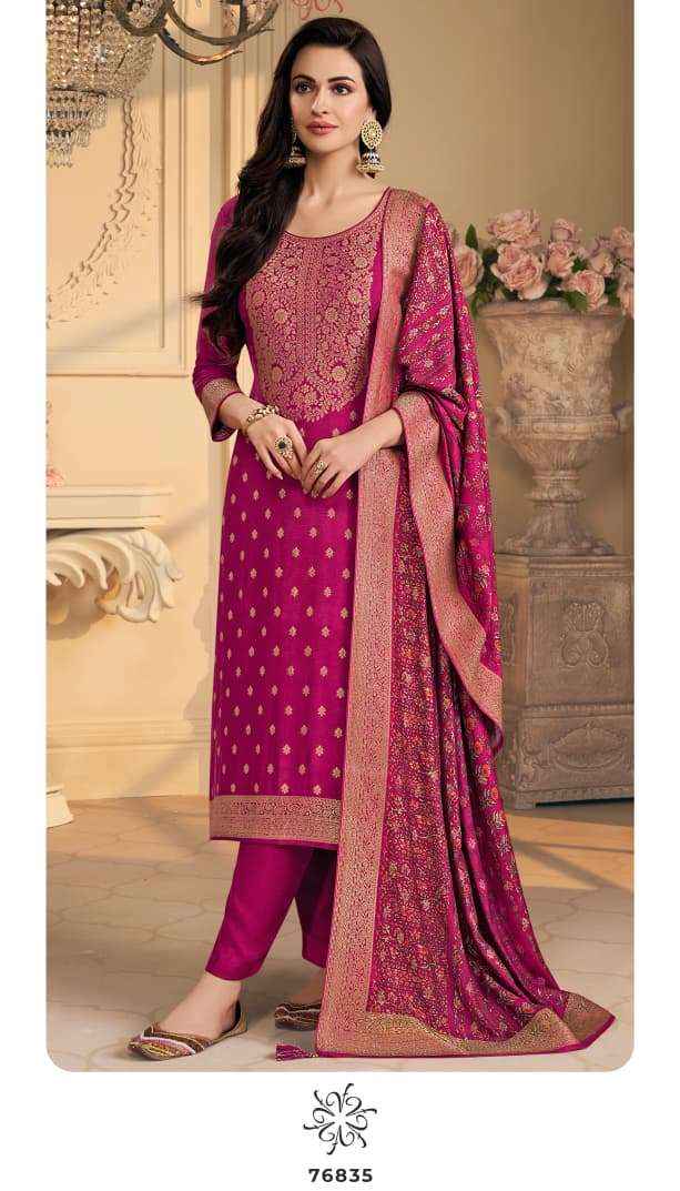 Vinay Fashion Kervin Ananta Vol 7 Exclusive Pashmina Jacquard Salwar Suit Wholesale Rate ( 6 Pcs Catalog )