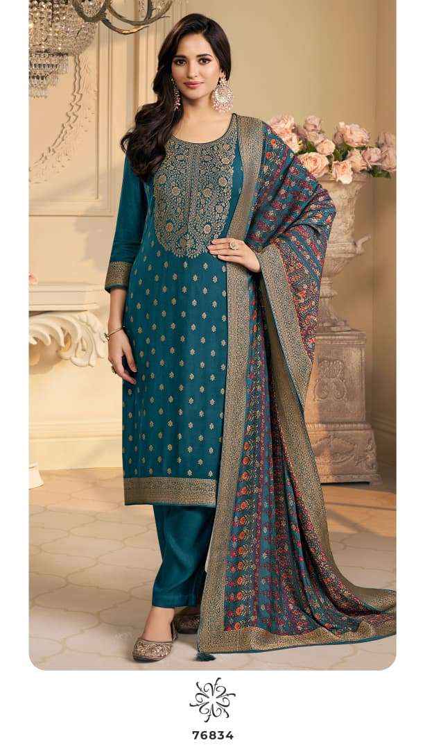 Vinay Fashion Kervin Ananta Vol 7 Exclusive Pashmina Jacquard Salwar Suit Wholesale Rate ( 6 Pcs Catalog )