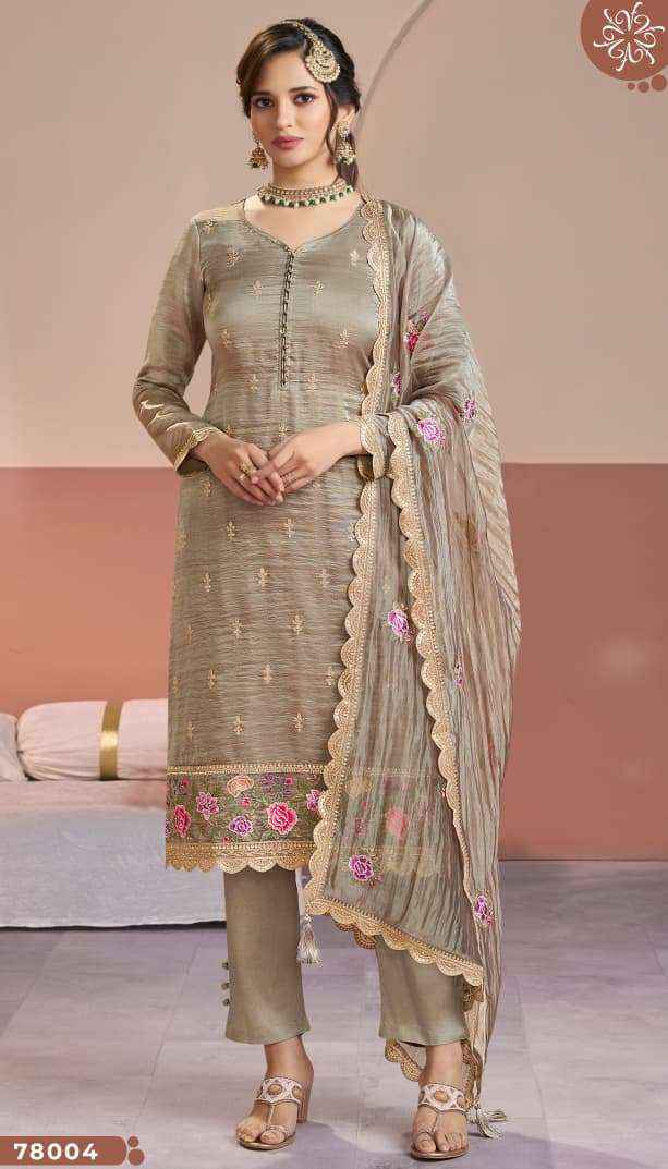 Vinay Fashion Kuleesh Manntraa Exclusive Designer Ladies Salwar Kameez Wholesale Rate ( 4 Pcs Catalog )