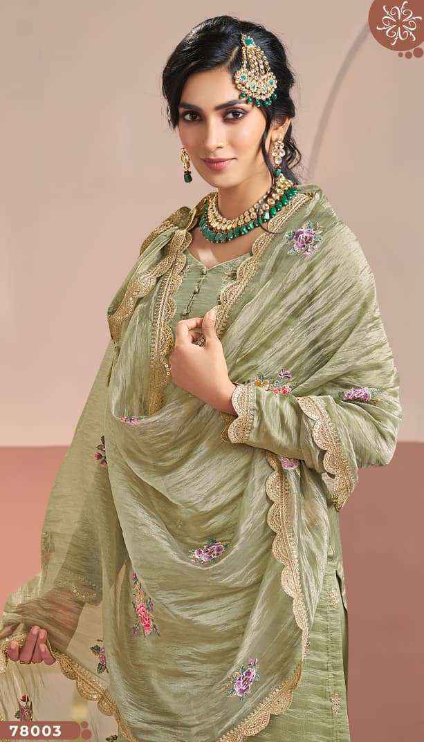Vinay Fashion Kuleesh Manntraa Exclusive Designer Ladies Salwar Kameez Wholesale Rate ( 4 Pcs Catalog )