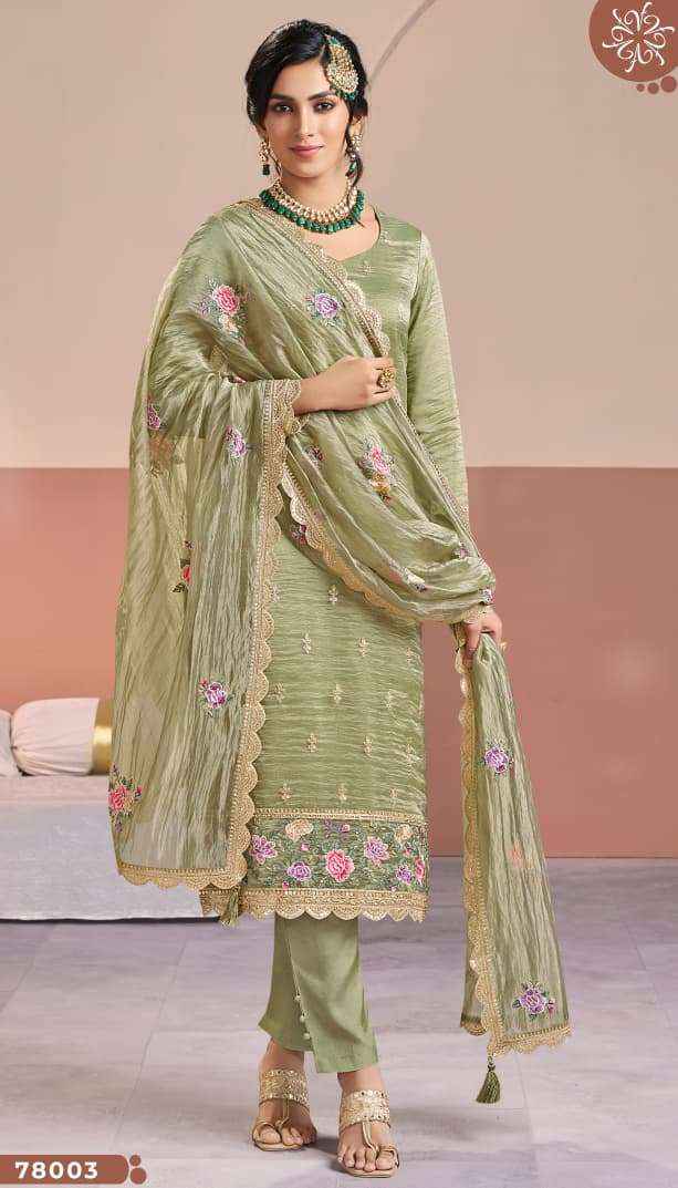 Vinay Fashion Kuleesh Manntraa Exclusive Designer Ladies Salwar Kameez Wholesale Rate ( 4 Pcs Catalog )