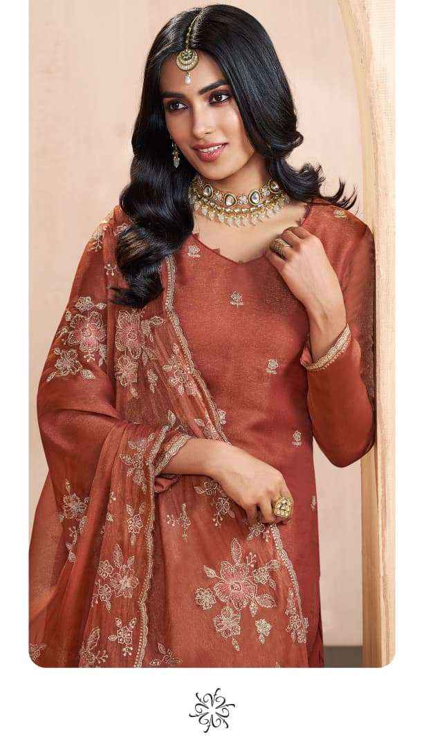 Vinay Fashion Kuleesh Taaj Fancy Silk Latest Ddesigns Salwar Suit Wholesale Rate ( 4 Pcs Catalog )