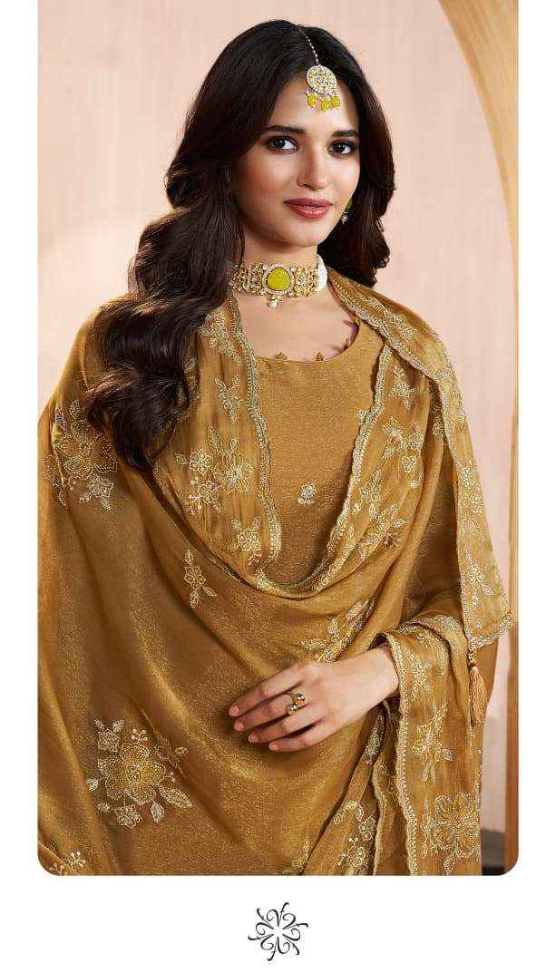 Vinay Fashion Kuleesh Taaj Fancy Silk Latest Ddesigns Salwar Suit Wholesale Rate ( 4 Pcs Catalog )