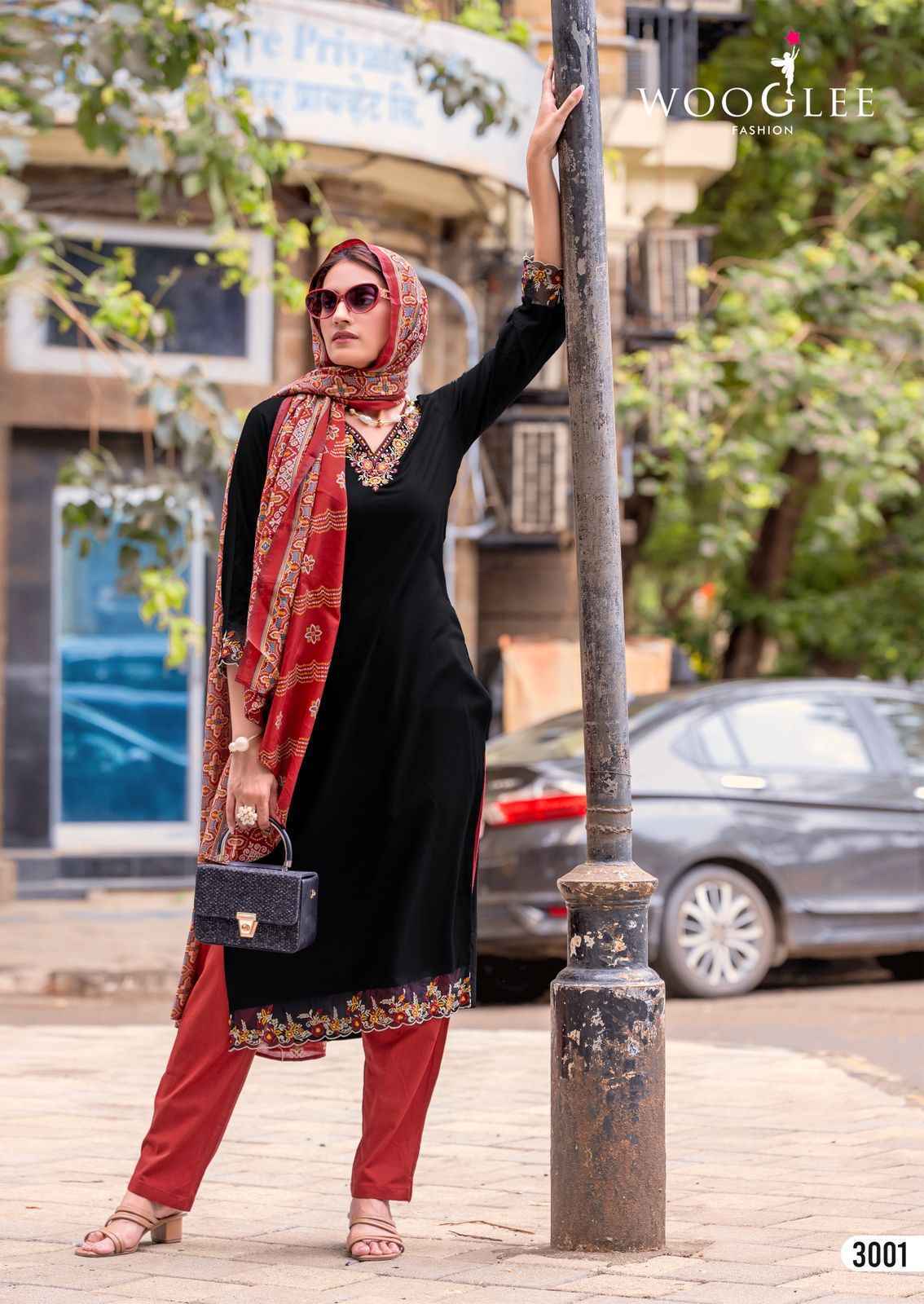 Wooglee RajRani Viscose Weaving Kurti Combo Wholesale Rate ( 6 Pcs Catalog )