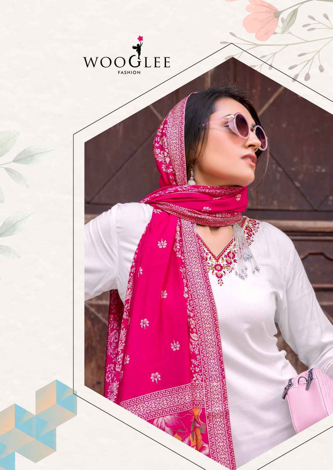 Wooglee RajRani Viscose Weaving Kurti Combo Wholesale Rate ( 6 Pcs Catalog )