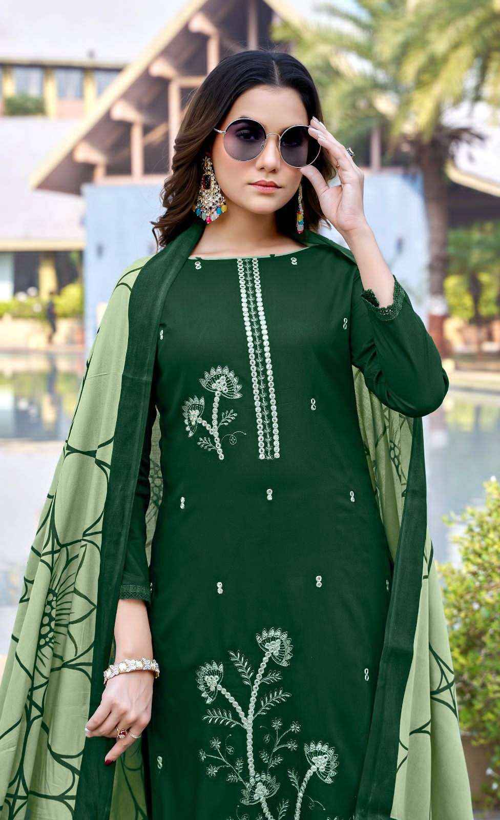 Jt Marigold Salwar Kameez Wholesale Rate ( 5 Pcs Catalog )