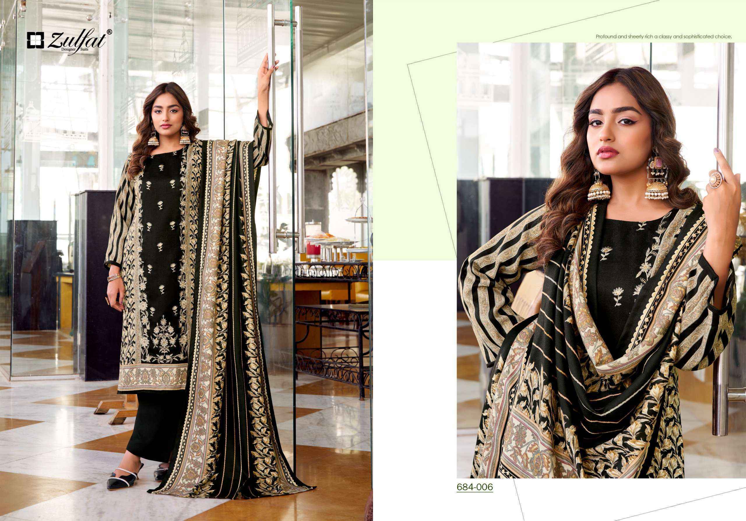 Zulfat Humaira Pashmina Readymade Embroidered Work Suits Wholesale Price ( 4 Pcs Catalogue )