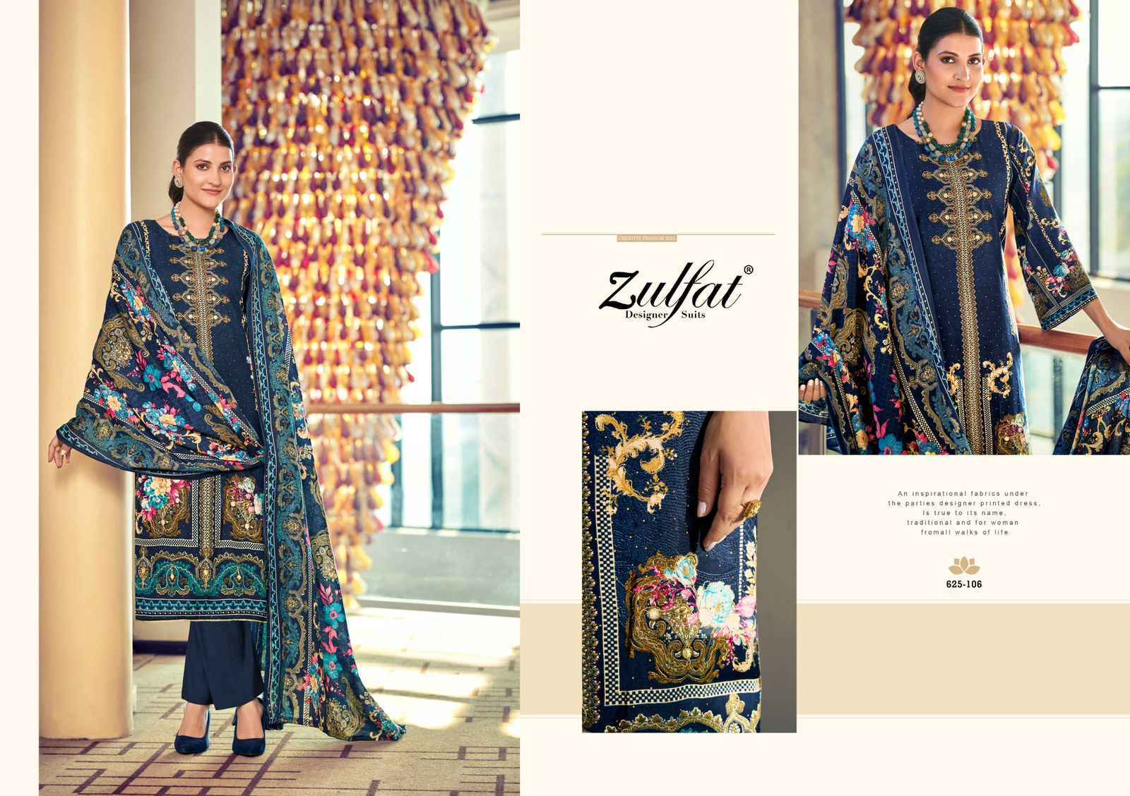 Zulfat Kalki Viscouse Salwar Kameez Wholesale Rate ( 6 Pcs Catalog )