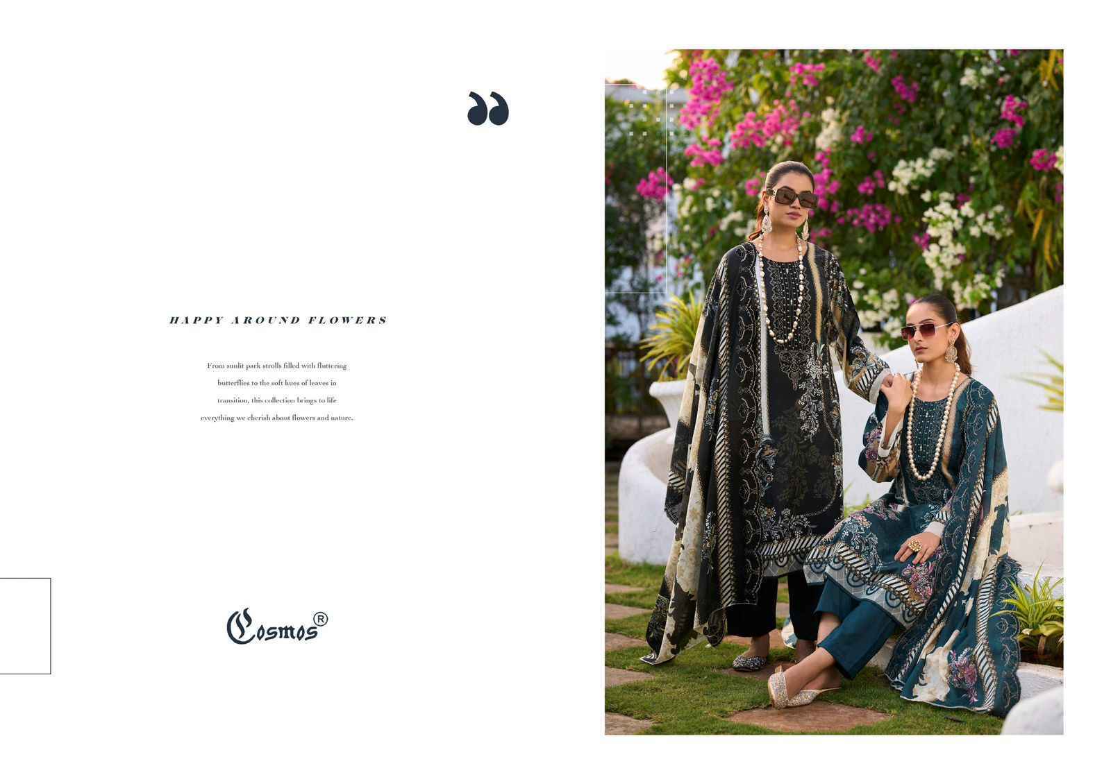 Cosmos Needle Wonder Vol 4 Lawn Cotton Salwar Kameez Wholesale Rate ( 8 Pcs Catalog )