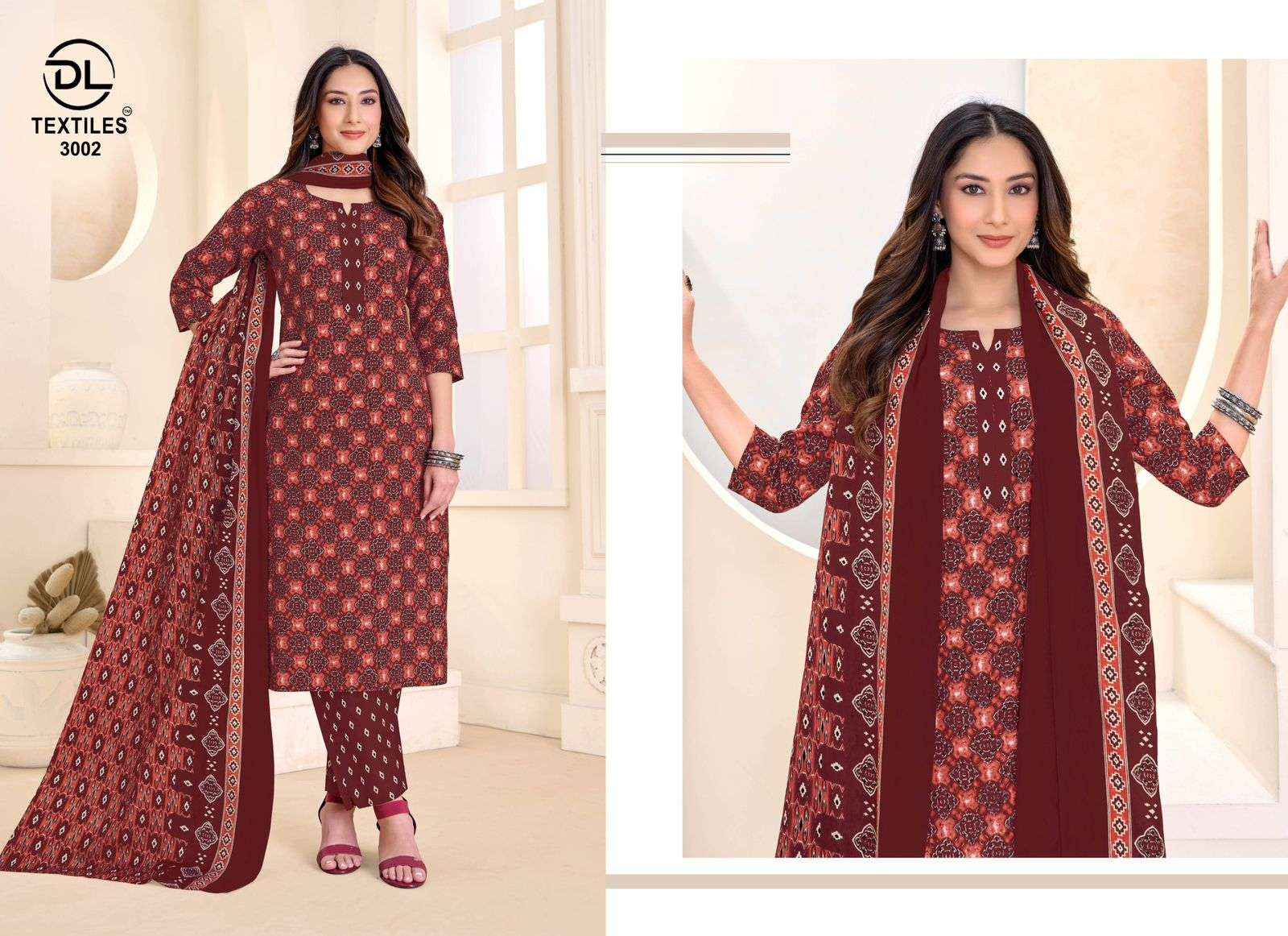 Dl Textile Nayarang Vol 3 Pure Cotton Readymade Suits Wholesale Price ( 10 Pcs Catalogue )