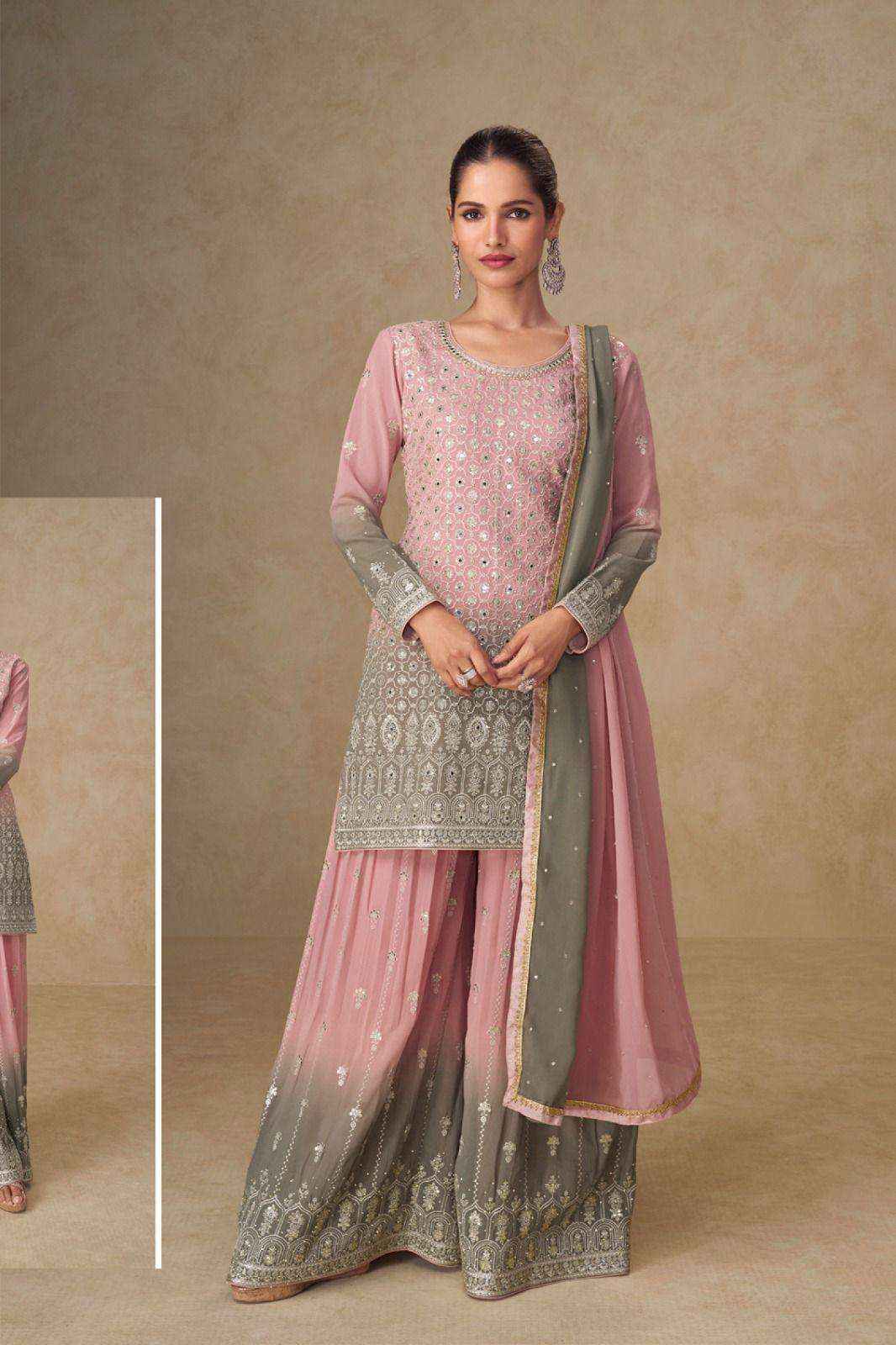 Gulkayra Shivani 7668 To 7670 Designer Palazzo Partywear Suit Wholesale Rate ( 3 Pcs Catalog )
