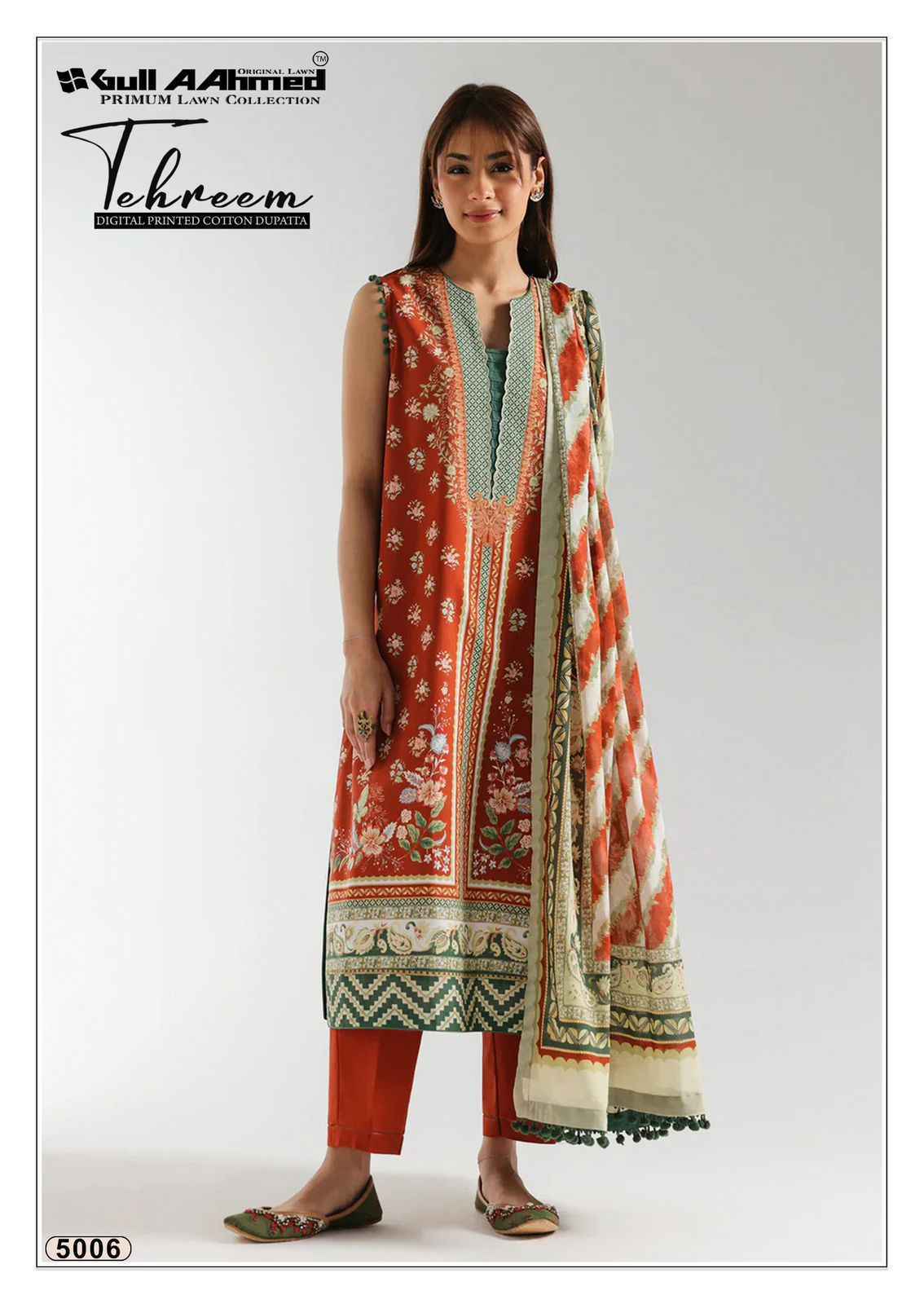 Gull Ahmed Tehreem Vol 5 Cambridge Cotton Dress Material Surat Wholesale ( 6 Pc Catalouge )