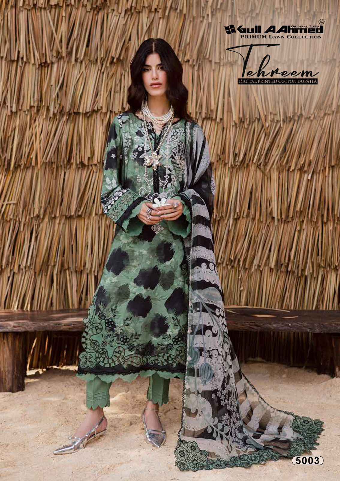 Gull Ahmed Tehreem Vol 5 Cambridge Cotton Dress Material Surat Wholesale ( 6 Pc Catalouge )