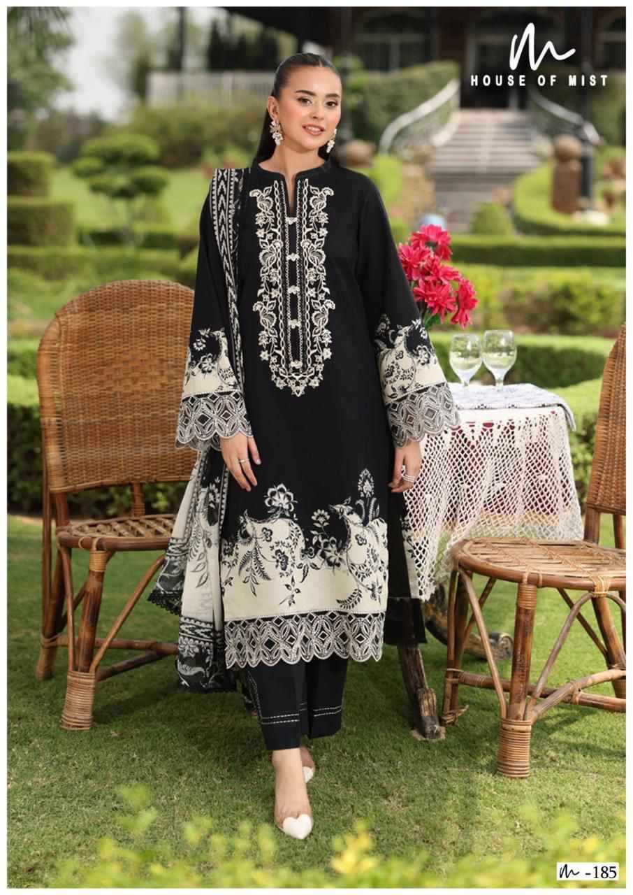 House Of Mist Ghazal Cotton Collection Vol 19 Cotton Salwar Kameez Wholesale Rate ( 6 Pcs Catalog )