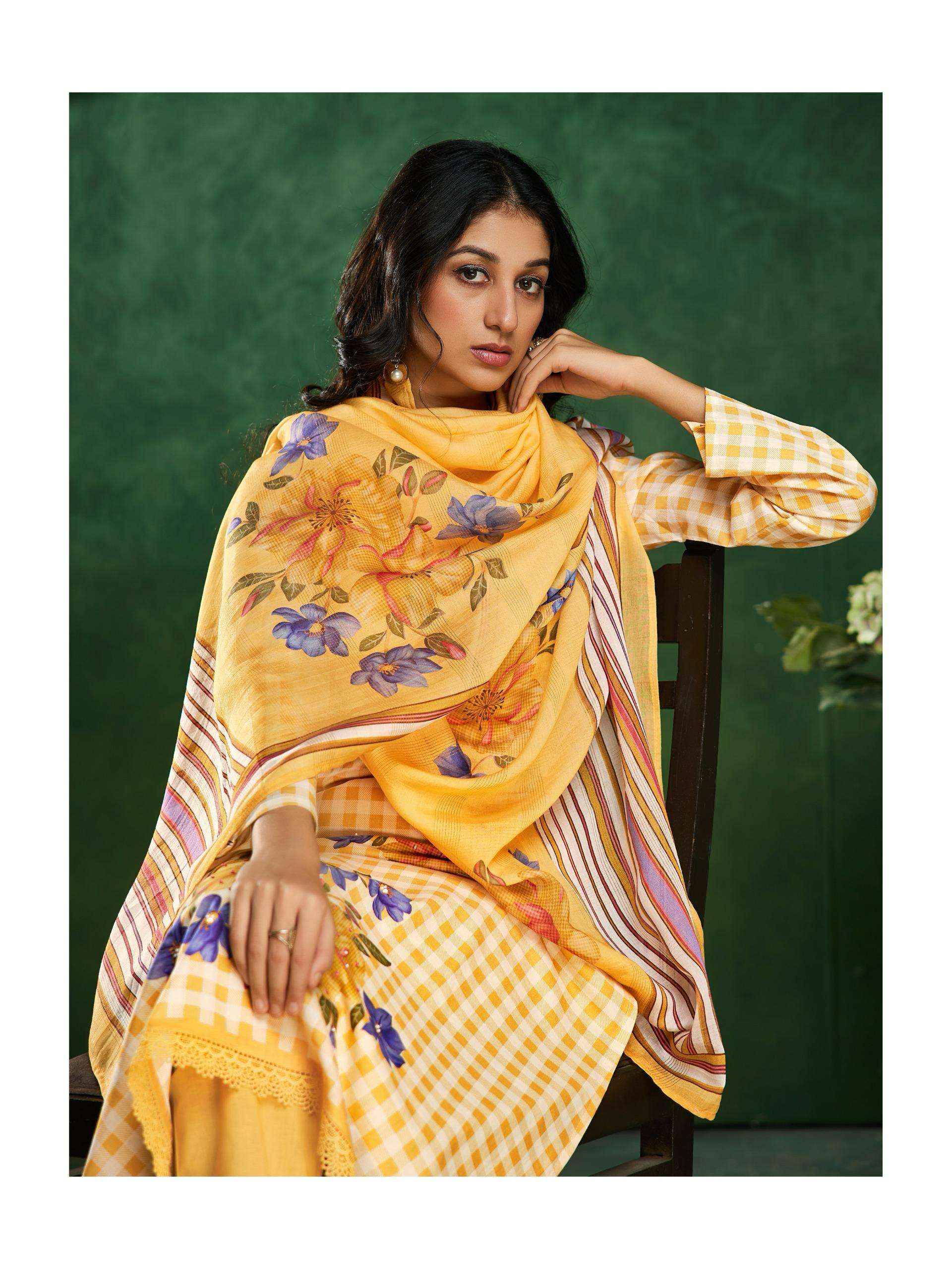 Ibiza Cherry Pure Lawn Cotton Ladies Salwar Kameez Wholesale Rate ( 4 Pcs Catalog )