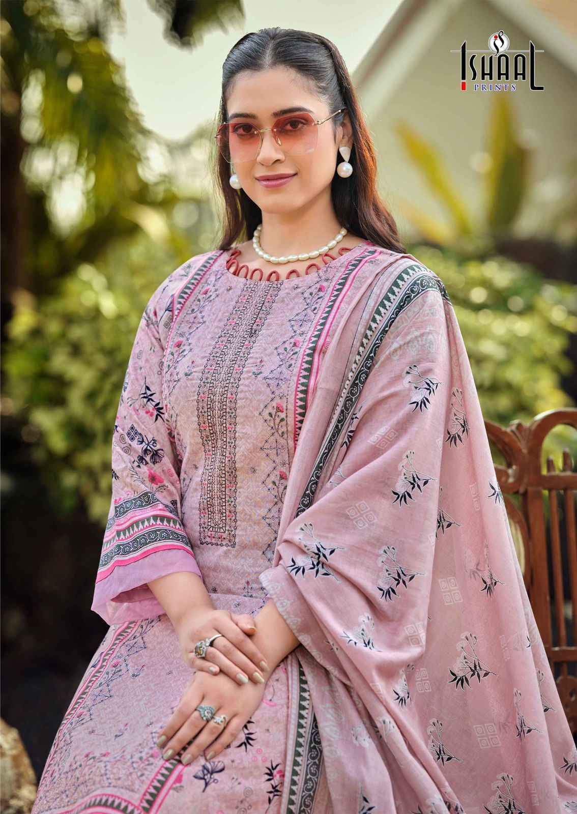 Ishaal Prints Embroidered Vol-18 Lawn Cotton Dress Material Surat Wholesale Market Price ( 10 pcs Catalogue )