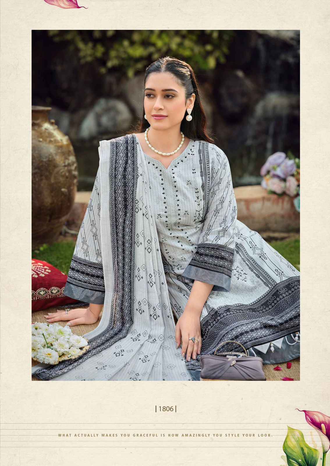 Ishaal Prints Embroidered Vol-18 Lawn Cotton Dress Material Surat Wholesale Market Price ( 10 pcs Catalogue )