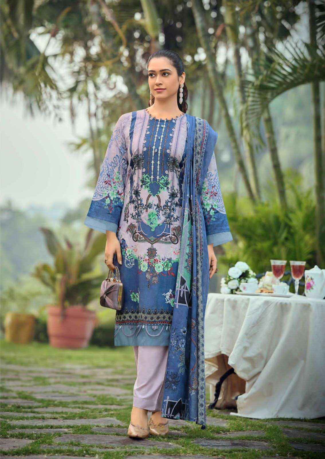 Ishaal Prints Gulmohar Vol 39 Printed Pure Lawn Salwar Kameez Wholesale Rate ( 10 Pcs Catalog )