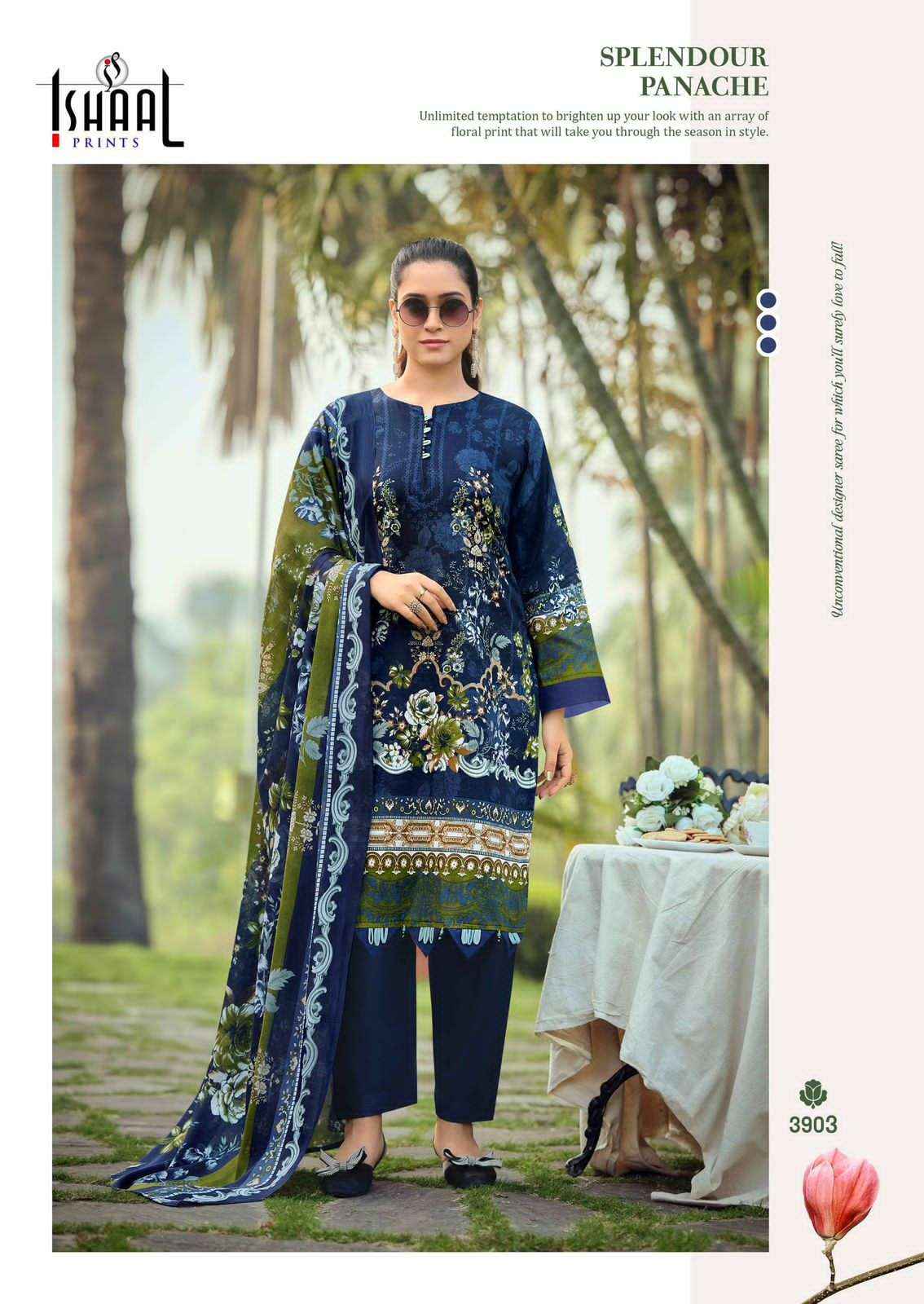 Ishaal Prints Gulmohar Vol 39 Printed Pure Lawn Salwar Kameez Wholesale Rate ( 10 Pcs Catalog )
