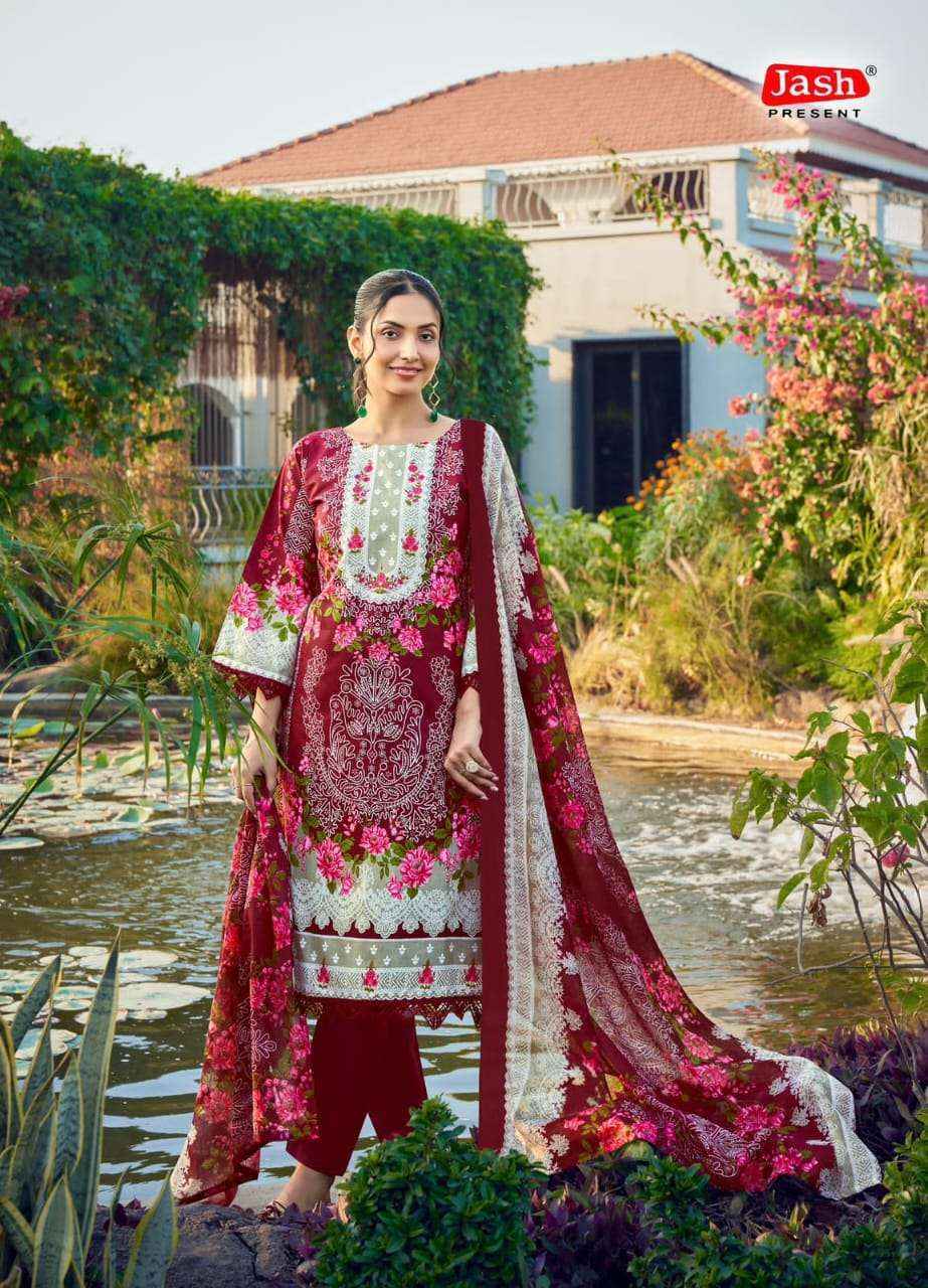 Jash Bellisha Vol 10 Cotton Dress Material Wholesale Catalog Price ( 10 pcs Catalogue )