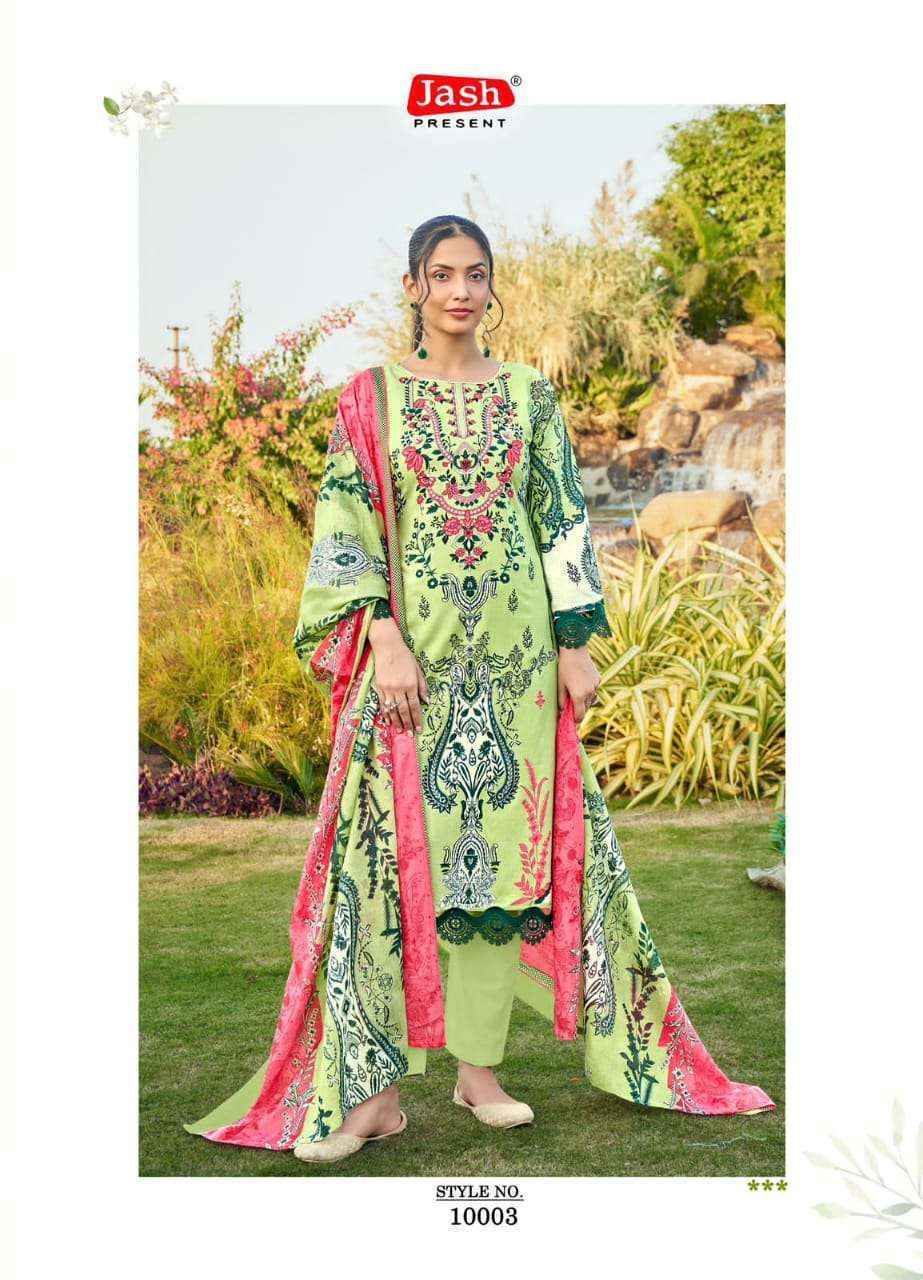 Jash Bellisha Vol 10 Cotton Dress Material Wholesale Catalog Price ( 10 pcs Catalogue )