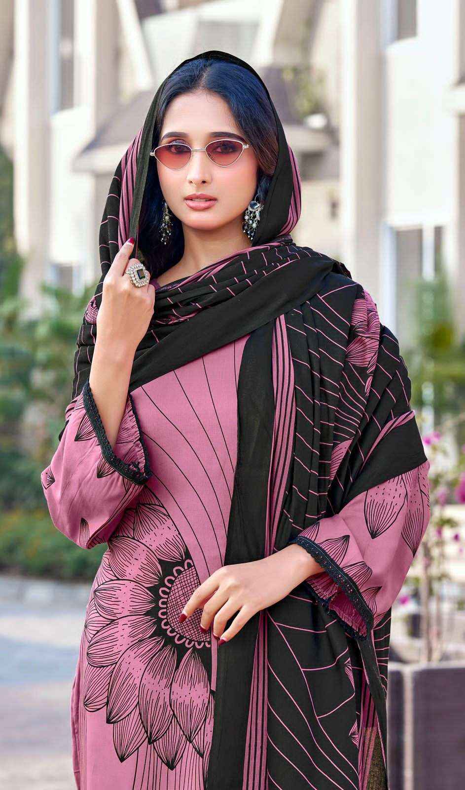 Jt Nigaar Vol 5 Premium Wear Rayon Dress Material Wholesale Price ( 5 Pcs Catalogue )