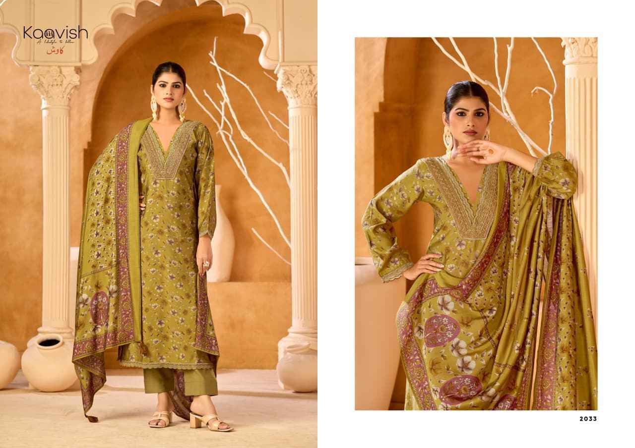 Kaavish Saaj Modal Silk Dress Material New Catalogue Wholesale Supplier ( 6 pcs Catalogue )