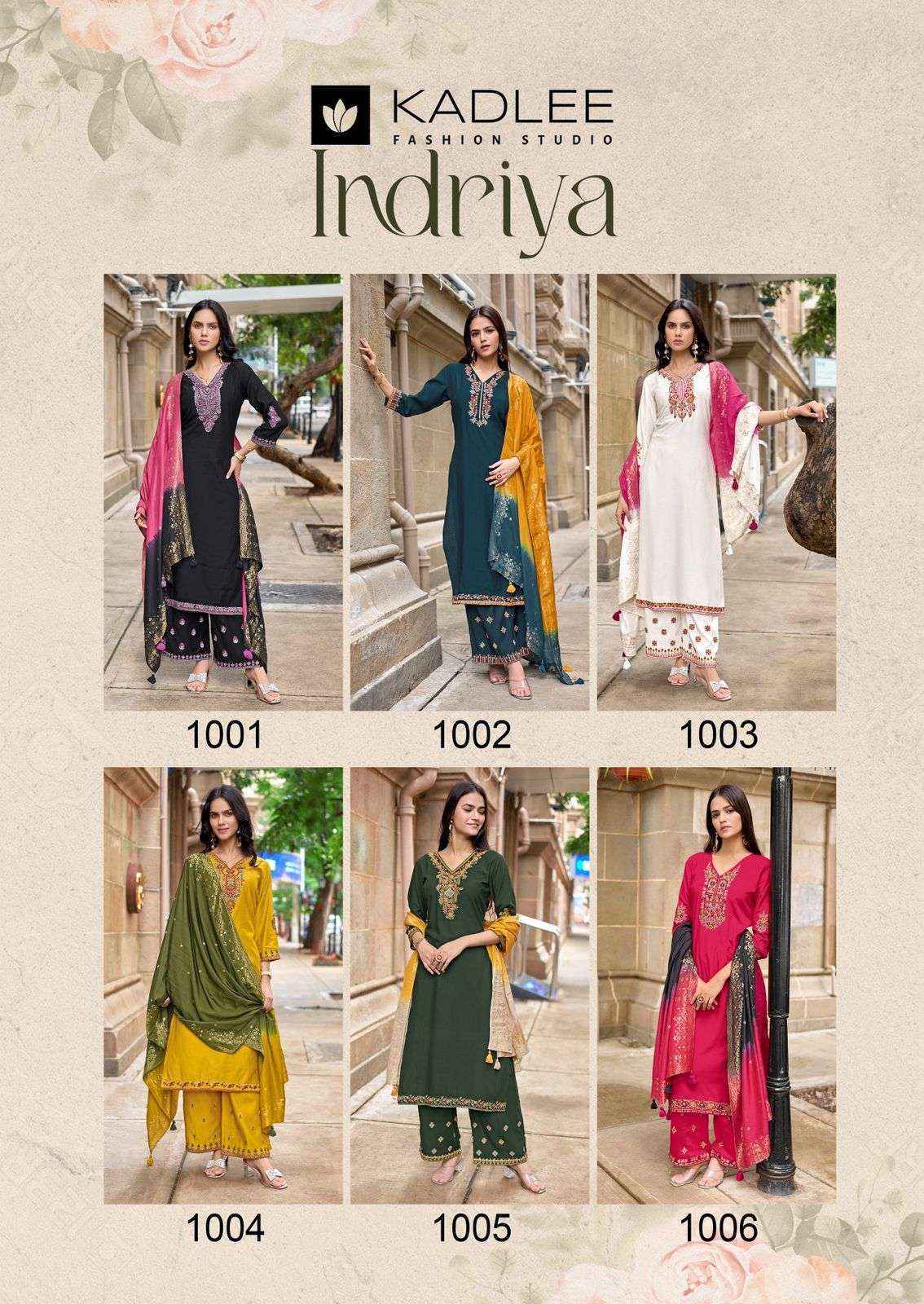 Kadlee Indriya Rayon Kurti Combo Set Wholesale Rate ( 6 Pcs Catalog )